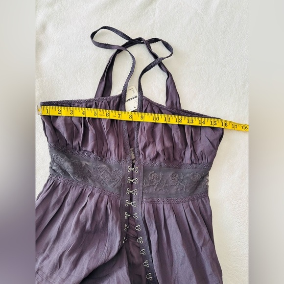 Free People On My Way Maxi Lace Embroidered Dress Size Small - Picture 10 of 14